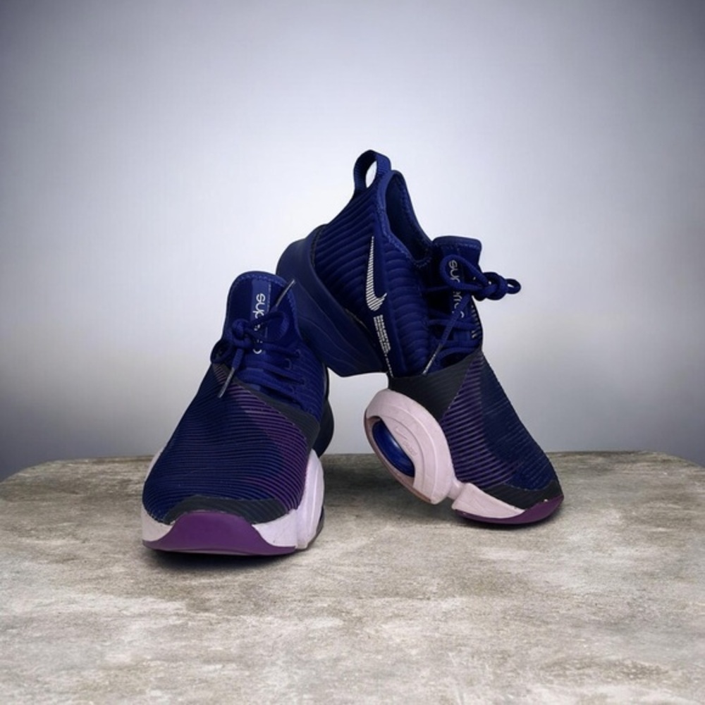 Nike Super Reps Women's 6.5 Purple and White Athletic Workout/Athletic Shoes